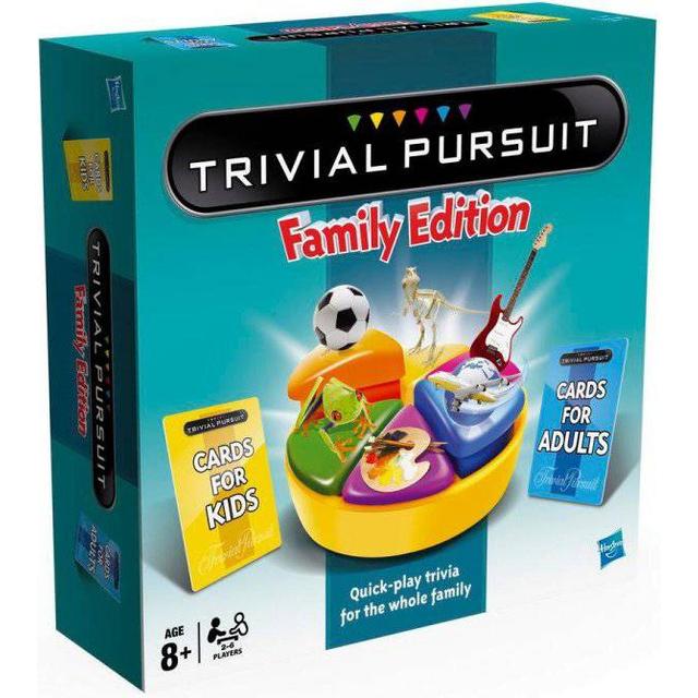 Hasbro Trivial Pursuit Family - Brætspil til børn guide - TIl den lille