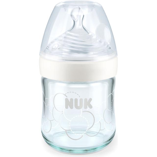 Nuk Nature Sense Glass Bottle 120ml - Sutteflaske test - TIl den lille