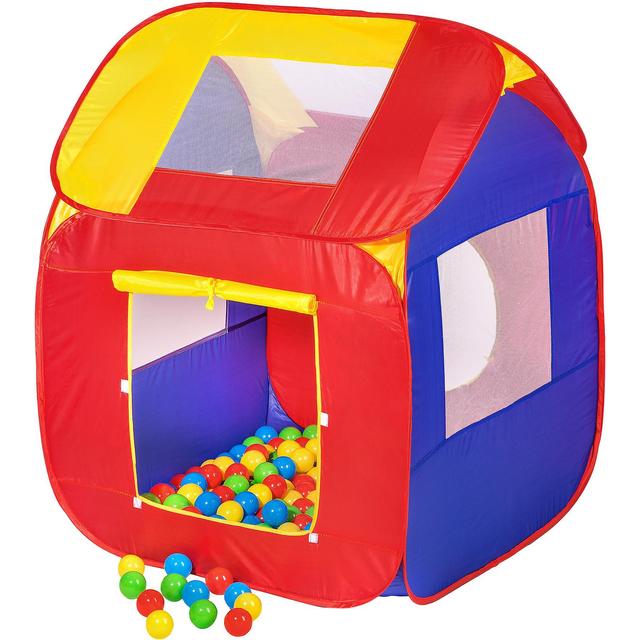 tectake Play Tent with 200 Balls Pop Up Tent - 200 bolde - Boldbassin guide - TIl den lille